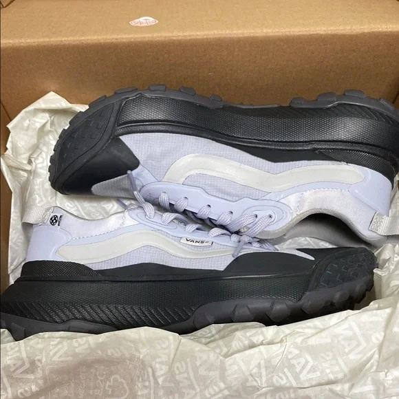 Vans Unisex W/M Mte Crosspath Light blue/gray and dark blue Hike/Sneakers w/box - Picture 5 of 6